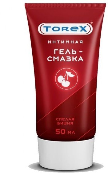 Смазка на водной основе TOREX  Спелая вишня  - 50 мл.