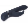 Тёмно-синий вибратор Oh My USB Rechargeable Rabbit Vibrator - 25,4 см.
