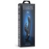 Тёмно-синий вибратор Oh My USB Rechargeable Rabbit Vibrator - 25,4 см.