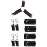 Комплект наручников и поножей LUXURIOUS BED RESTRAINT CUFF SET