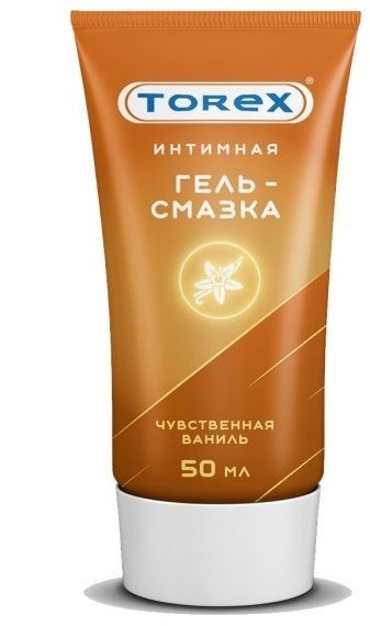 Смазка на водной основе TOREX  Чувственная ваниль  - 50 мл.