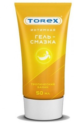 Смазка на водной основе TOREX  Тропический банан  - 50 мл.