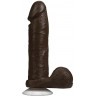Коричневый фаллоимитатор The Realistic Cock 8” with Removable Vac-U-Lock Suction Cup - 20,57 см.
