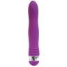 Фиолетовый эргономичный вибратор Sexy Friend - 17,5 см.