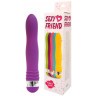 Фиолетовый эргономичный вибратор Sexy Friend - 17,5 см.
