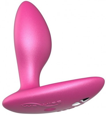 Розовая анальная вибровтулка We-Vibe Ditto+
