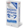 Презервативы Sagami Xtreme Ultrasafe с двойным количеством смазки - 10 шт.