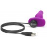Анальная вибропробка NOVICE REMOTE CONTROL PLUG FUCHSIA - 10,2 см.