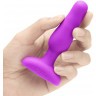 Анальная вибропробка NOVICE REMOTE CONTROL PLUG FUCHSIA - 10,2 см.