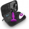 Анальная вибропробка NOVICE REMOTE CONTROL PLUG FUCHSIA - 10,2 см.
