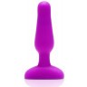 Анальная вибропробка NOVICE REMOTE CONTROL PLUG FUCHSIA - 10,2 см.