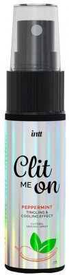 Клиторальный возбуждающий спрей Clit Me On Peppermint - 12 мл.