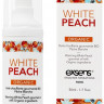 Разогревающее массажное масло Gourmet White Peach Organic с органическими ингредиентами - 50 мл.