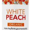 Разогревающее массажное масло Gourmet White Peach Organic с органическими ингредиентами - 50 мл.