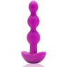 Анальная виброёлочка TRIPLET ANAL BEADS FUCHSIA - 14 см.