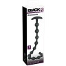Черные анальные бусы Anal beads - 50 см.