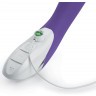 Фиолетовый вибратор Mystim Elegant Eric - 27 см.