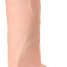 Телесный фаллоимитатор  RealStick Elite DILDO Marc - 24 см.