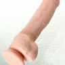 Телесный фаллоимитатор  RealStick Elite DILDO Marc - 24 см.