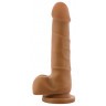 Фаллоимитатор-мулат Realistic Cock Basic 7 - 19,7 см.
