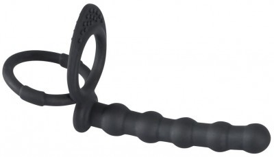 Насадка на пенис для двойного проникновения Cock   ball ring