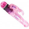 Розовый вибратор-кролик Lovers - 17,5 см.