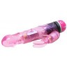 Розовый вибратор-кролик Lovers - 17,5 см.