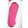 Ярко-розовый вибратор  Satisfyer Mr. Rabbit с клиторальным отростком - 22,1 см.