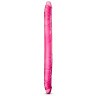 Розовый двусторонний фаллоимитатор B Yours 16  Double Dildo - 40,6 см.