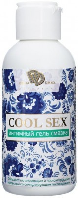 Интимная гель-смазка COOL SEX с легким пролонгирующим эффектом - 100 мл.