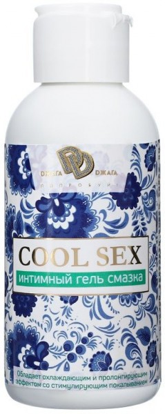 Интимная гель-смазка COOL SEX с легким пролонгирующим эффектом - 100 мл.