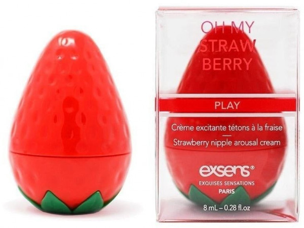 Крем для стимуляции сосков Oh My Strawberry - 8 мл.