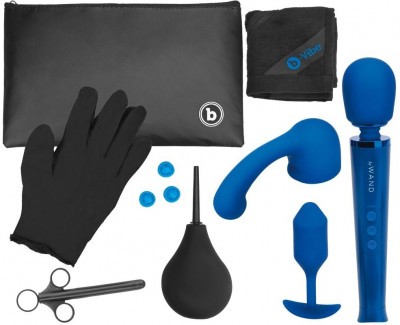 Большой набор для анальных игр из 10 предметов Anal Massage   Education Set