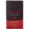 Жидкий интимный гель с эффектом вибрации Vibration! Strawberry - 15 мл.