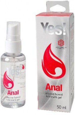 Силиконовая анальная гель-смазка Yes Anal - 50 мл.