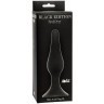 Чёрная анальная пробка Slim Anal Plug XL - 15,5 см.