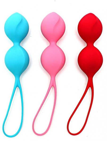 Набор из 3 двойных вагинальных шариков Satisfyer V Balls