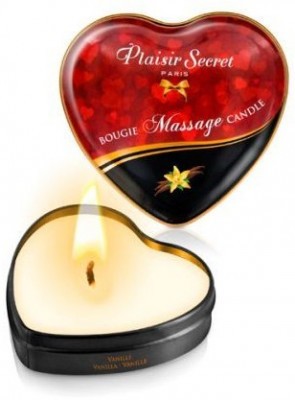 Массажная свеча с ароматом ванили Bougie Massage Candle - 35 мл.