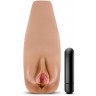 Маструбатор-вагина с вибрацией Soft   Wet Renata Realistic Tan Masturbator