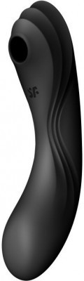 Черный вакуум-волновой вибростимулятор Satisfyer Curvy Trinity 4