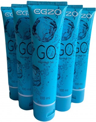 Набор из 5 пролонгирующих лубрикантов на водной основе Egzo Go (по 100 мл.)