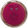 Розовый мини-вибратор Mini Vibrator с пультом ДУ - 12,5 см.