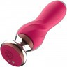Розовый мини-вибратор Mini Vibrator с пультом ДУ - 12,5 см.