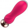 Розовый мини-вибратор Mini Vibrator с пультом ДУ - 12,5 см.