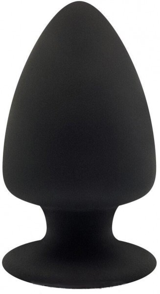 Черная анальная втулка SILEXD Plug Model 1 L - 13 см.