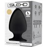 Черная анальная втулка SILEXD Plug Model 1 L - 13 см.