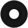 Чёрная анальная пробка с тоннелем №49 Small Hollow Tunnel Butt Plug 3 Inch - 7,7 см.