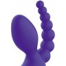 Фиолетовый безремневой страпон с пультом ДУ 7’’ Remote Control Strapless - 24 см.