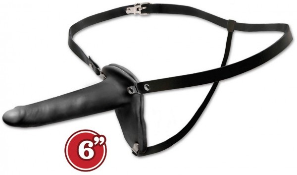 Женский тонкий страпон Beginners Penetrix Strap-on - 15 см.