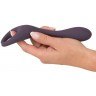 Фиолетовый универсальный вибратор Remote Controlled Couples Vibrator
